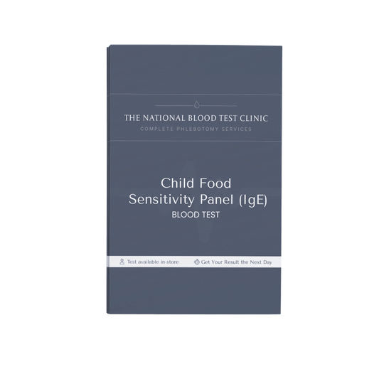 Child Food Sensitivity Panel (IgE) - The National Blood Test Clinic