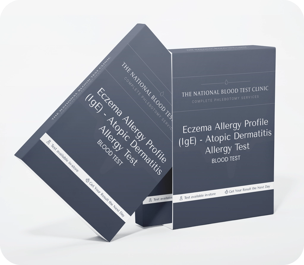 Eczema Allergy Profile (IgE) - Atopic Dermatitis Allergy Test - The National Blood Test Clinic