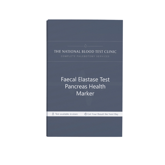 Faecal Elastase Test - Pancreas Health Marker - The National Blood Test Clinic