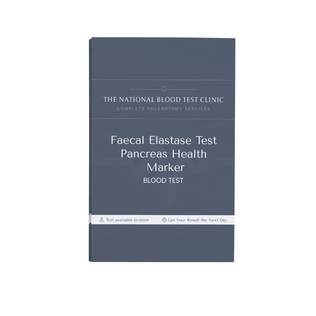 Faecal Elastase Test - Pancreas Health Marker - The National Blood Test Clinic