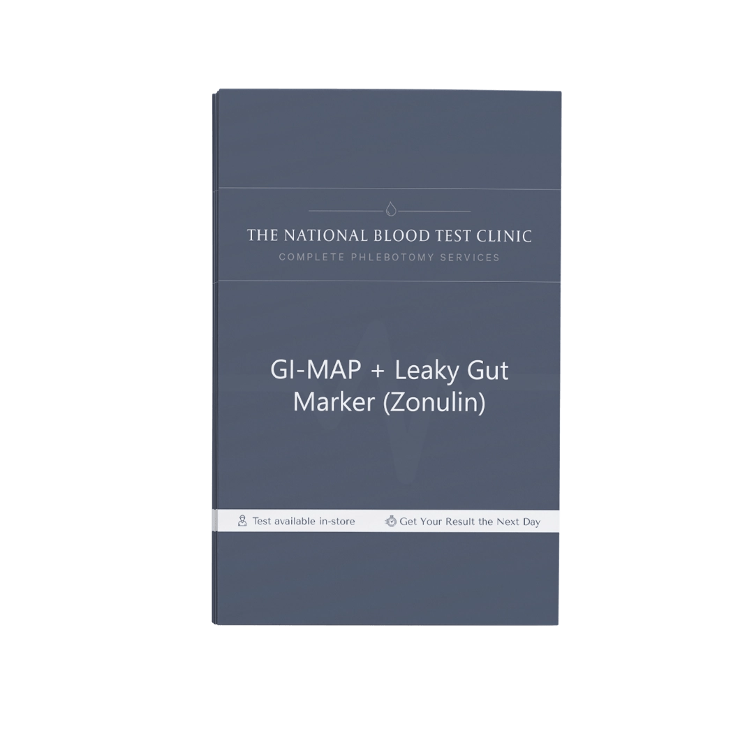 GI - MAP + Leaky Gut Marker (Zonulin) - The National Blood Test Clinic