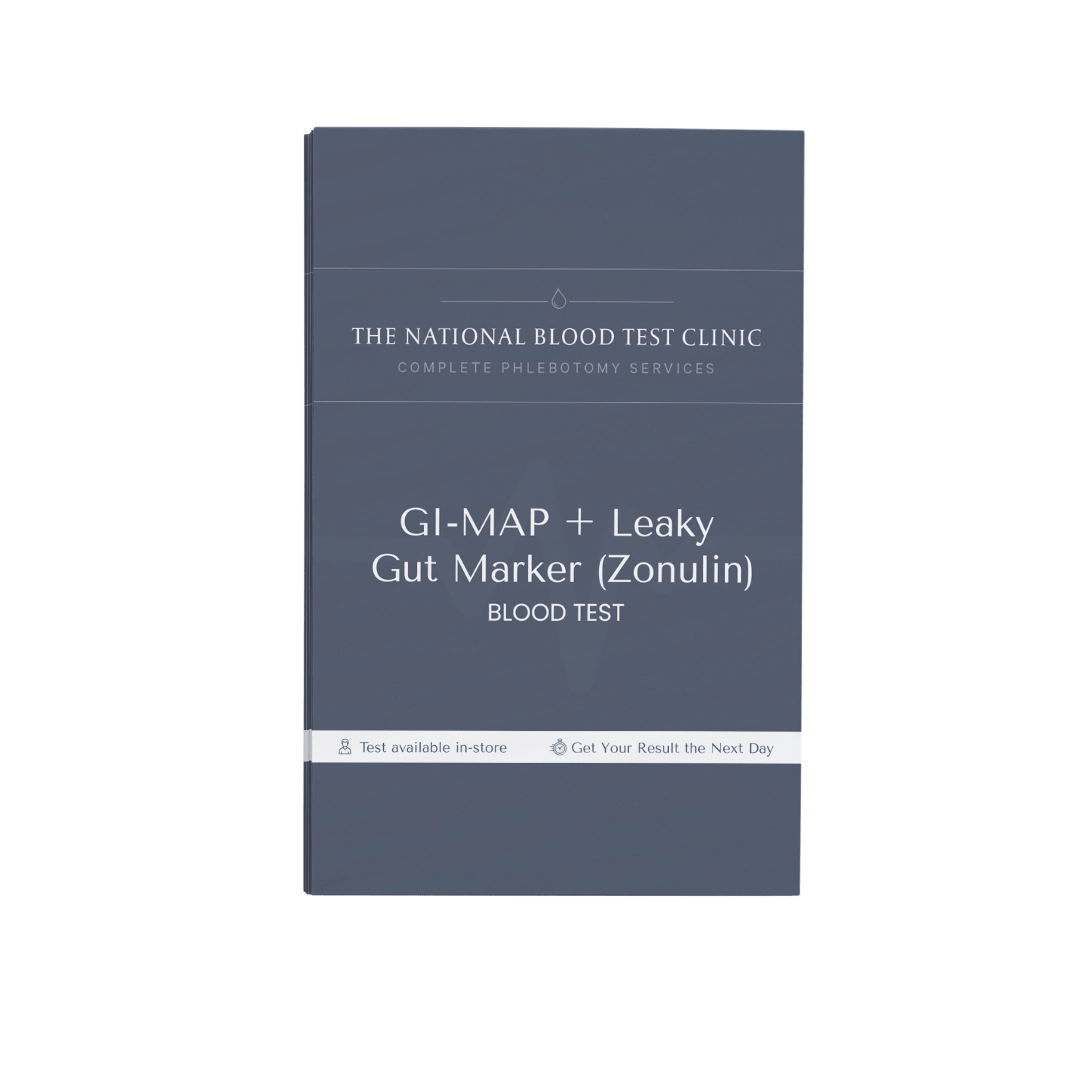 GI - MAP + Leaky Gut Marker (Zonulin) - The National Blood Test Clinic