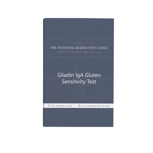 Gliadin IgA Gluten Sensitivity Test - The National Blood Test Clinic