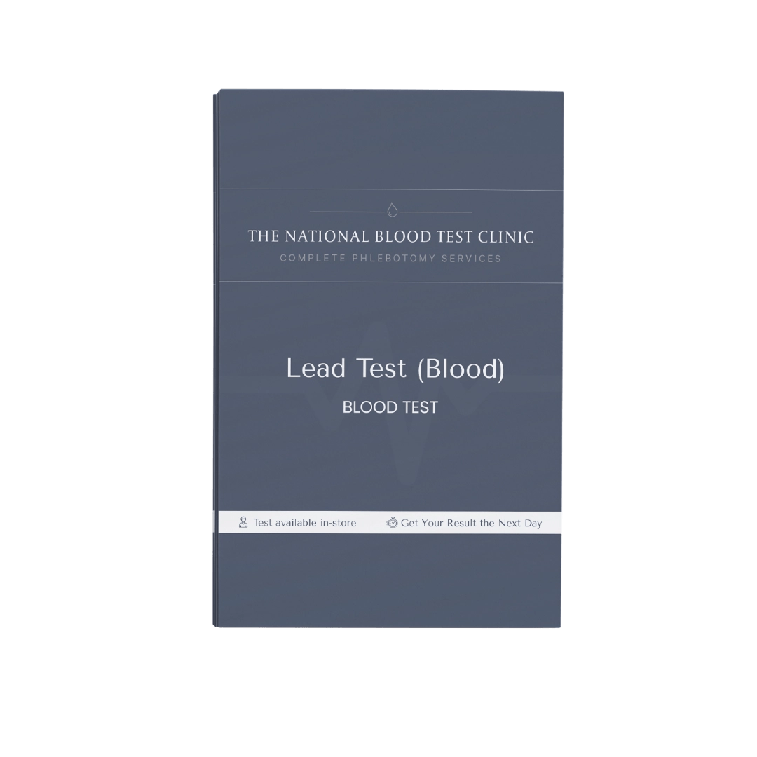 Lead Test (Blood) - The National Blood Test Clinic