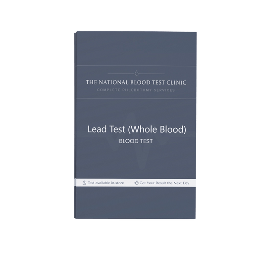 Lead Test (Whole Blood) - The National Blood Test Clinic