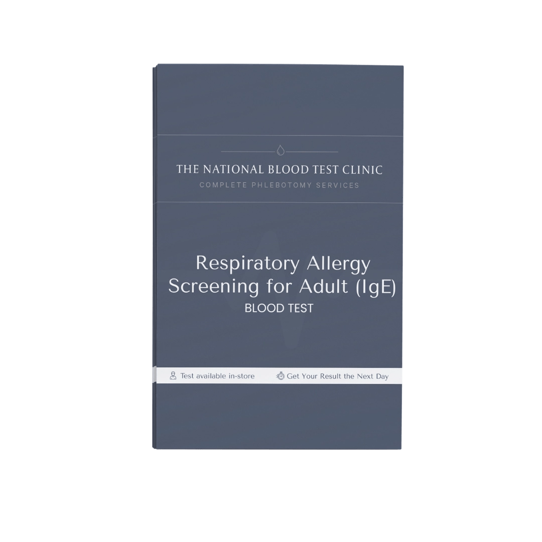 Respiratory Allergy Screening for Adult (IgE) - The National Blood Test Clinic