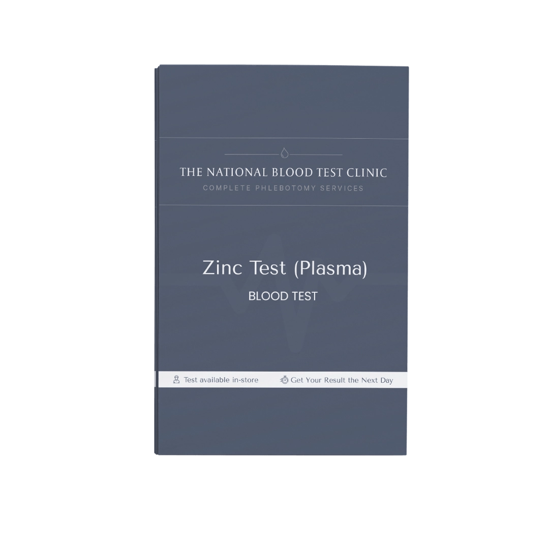 Zinc Test (Plasma) - The National Blood Test Clinic