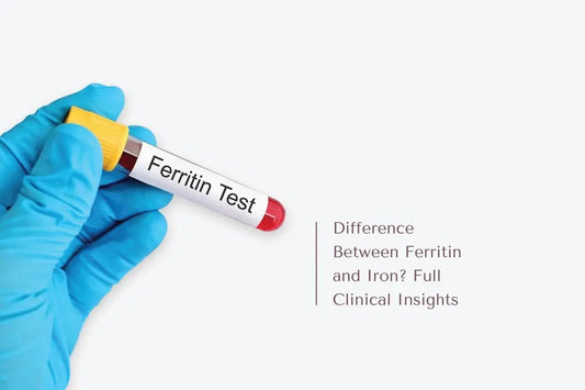 Difference Between Ferritin and Iron? Full Clinical Insights - The National Blood Test Clinic