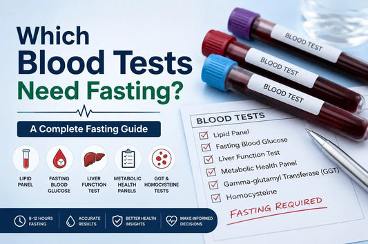 Which Blood Tests Need Fasting? Complete Fasting Guide - The National Blood Test Clinic