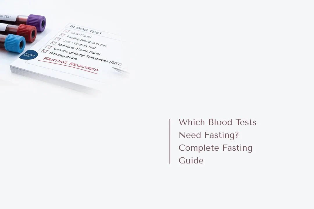 Which Blood Tests Need Fasting? Complete Fasting Guide - The National Blood Test Clinic