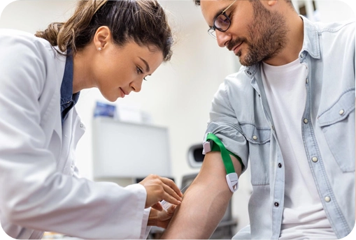 Blood Draw for Health Screening