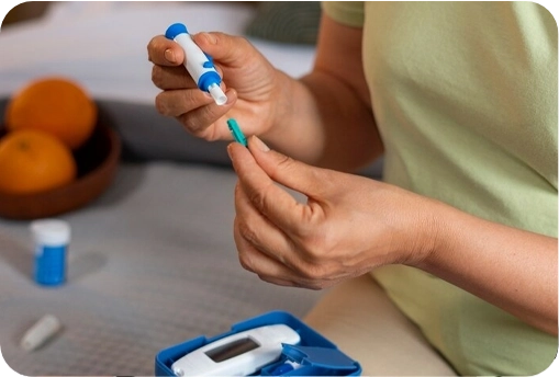 Taking a Finger-prick Blood Sample 
