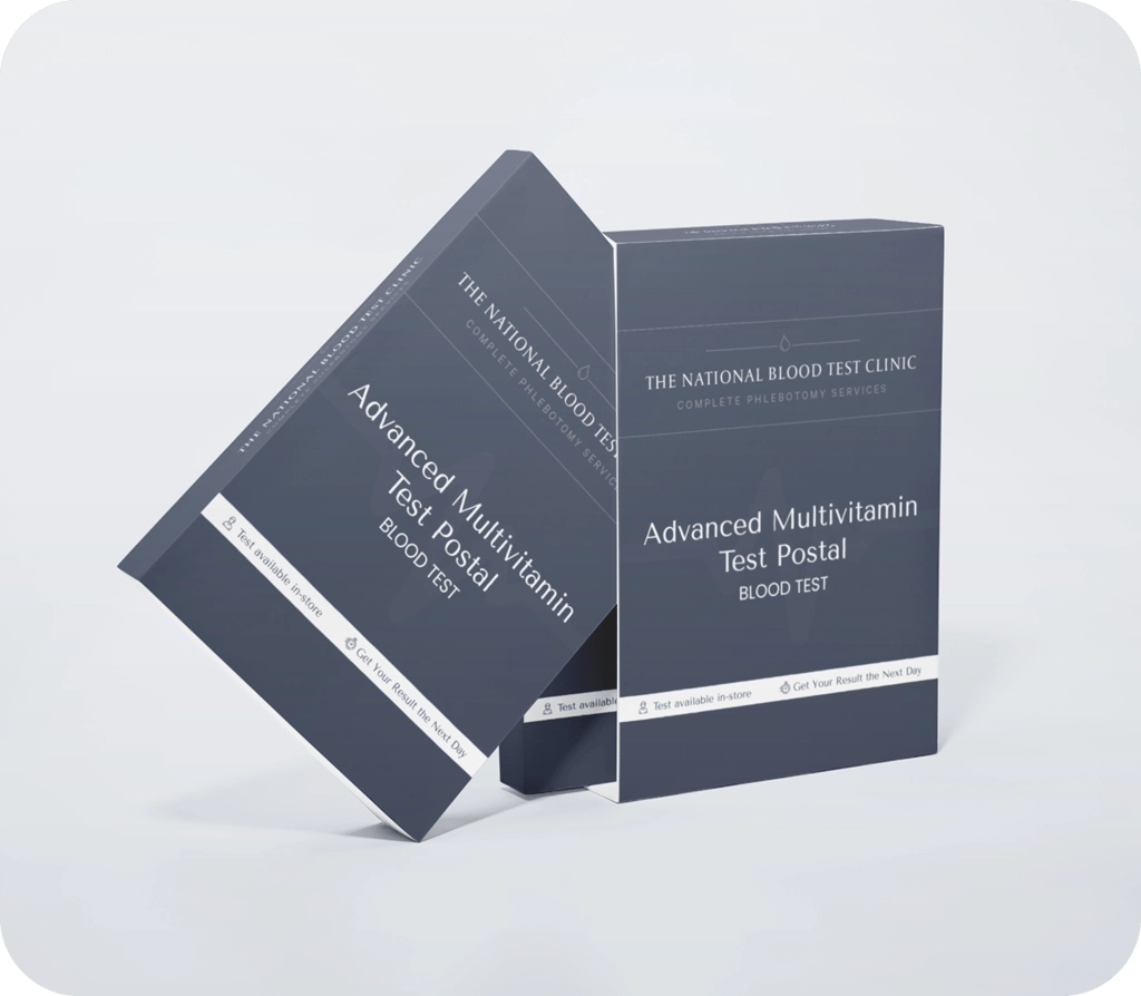 Advanced Multivitamin Test Postal - VHL19P - The National Blood Test Clinic