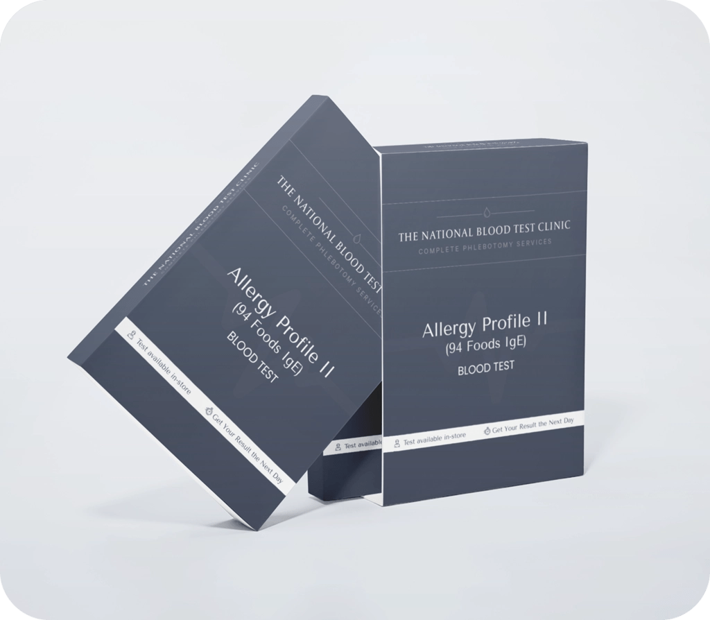 Allergy Profile II (94 Foods IgE) - ALL2 - The National Blood Test Clinic