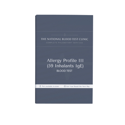 Allergy Profile III (59 Inhalants IgE) - The National Blood Test Clinic