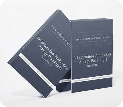 B - Lactamines Antibiotics Allergy Panel (IgE) - The National Blood Test Clinic