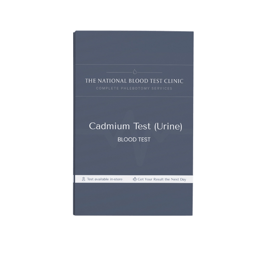 Cadmium Test (Urine) - The National Blood Test Clinic