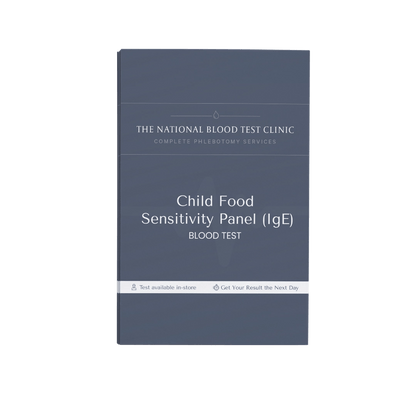 Child Food Sensitivity Panel (IgE) - The National Blood Test Clinic