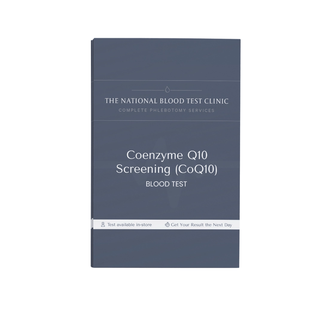 Coenzyme Q10 (CoQ10) Screening - The National Blood Test Clinic