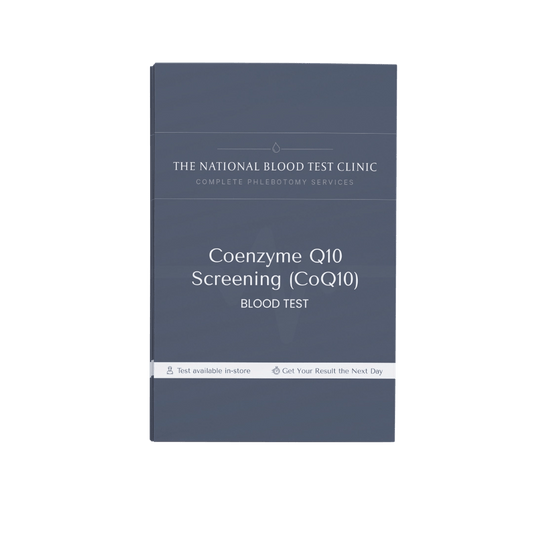 Coenzyme Q10 (CoQ10) Screening - The National Blood Test Clinic
