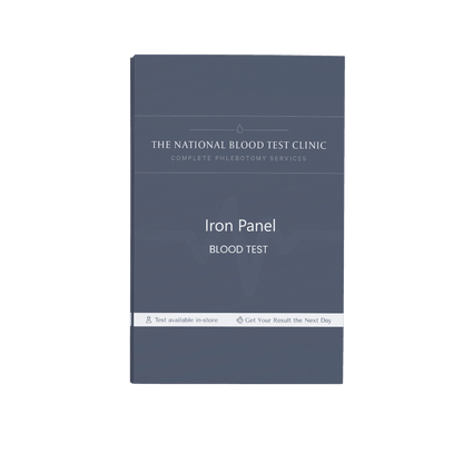Complete Iron Panel | Blood Test for Iron - The National Blood Test Clinic