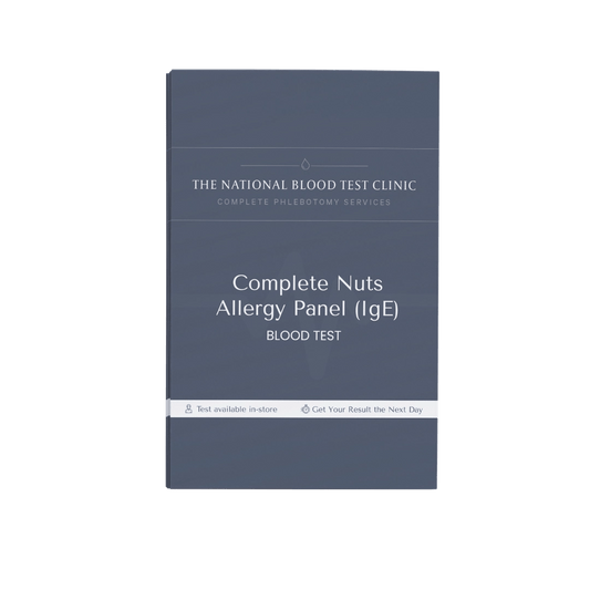 Complete Nuts Allergy Panel (IgE) - The National Blood Test Clinic