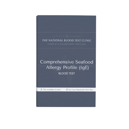 Comprehensive Seafood Allergy Profile (IgE) - The National Blood Test Clinic