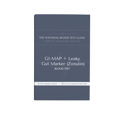 GI - MAP + Leaky Gut Marker (Zonulin) - The National Blood Test Clinic