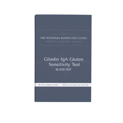 Gliadin IgA Gluten Sensitivity Test - The National Blood Test Clinic