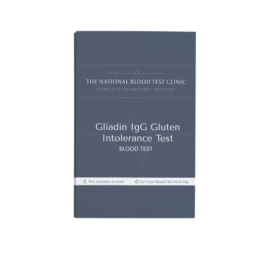 Gliadin IgG Gluten Intolerance Test - The National Blood Test Clinic