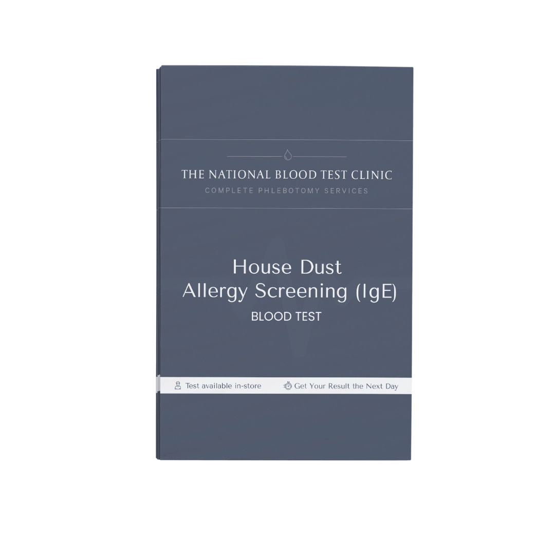 House Dust Allergy Screening (IgE) - The National Blood Test Clinic