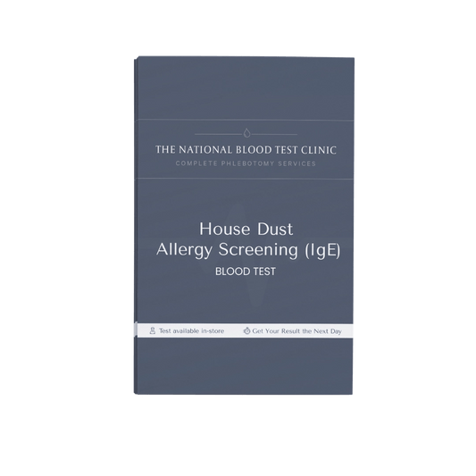 House Dust Allergy Screening (IgE) - The National Blood Test Clinic