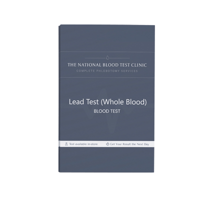 Lead Test (Whole Blood) - The National Blood Test Clinic