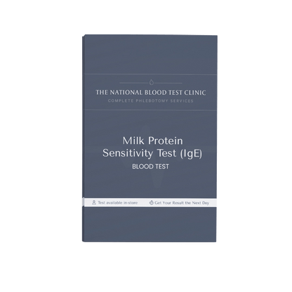 Milk Protein Sensitivity Test (IgE) - Cow, Goat, Sheep Milk Allergy - The National Blood Test Clinic
