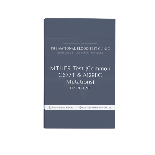 MTHFR Test (Common C677T & A1298C Mutations) - The National Blood Test Clinic