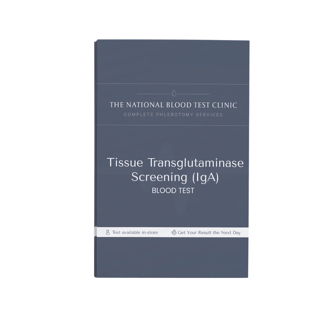 Tissue Transglutaminase Screening (IgA) - The National Blood Test Clinic