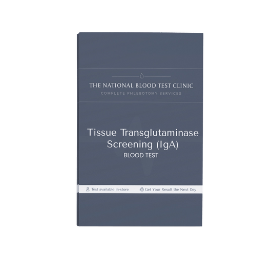 Tissue Transglutaminase Screening (IgA) - The National Blood Test Clinic