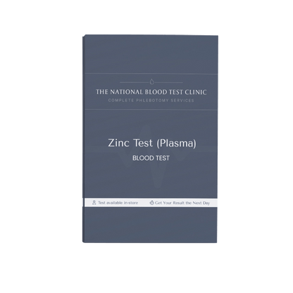 Zinc Test (Plasma) - The National Blood Test Clinic