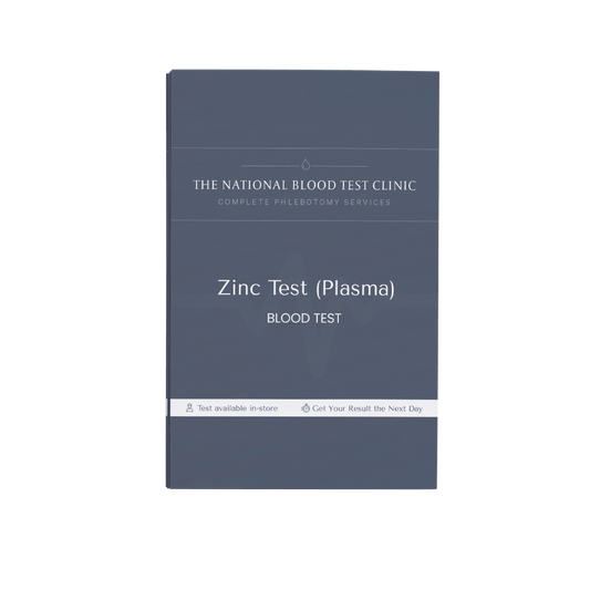Zinc Test (Plasma) - The National Blood Test Clinic